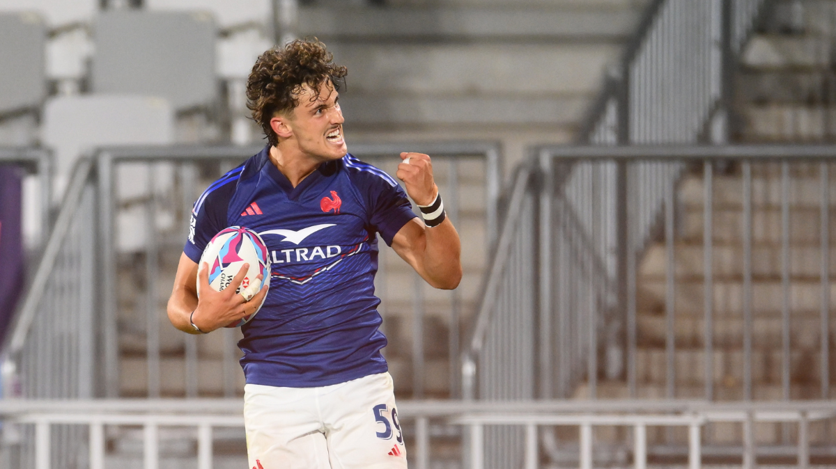 Les Bleus en demi-finales du HSBC Sevens de Bordeaux après un récital face aux Australiens