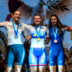 Margaux Borrelly monte pour la première fois sur le podium des Championnats d'Europe de VTT Eliminator