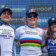 Marine Cabirou deuxième derrière la fusée Valentina Höll sur la descente de Leogang