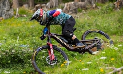Mélanie Pugin décroche sa première victoire en Coupe du monde de VTT Enduro à Val di Fassa