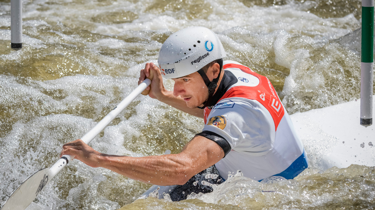 Nicolas Gestin remet les pendules à l'heure et s'impose en Coupe du monde de canoë-kayak slalom à Prague