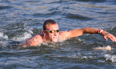 Nouveau podium en eau libre pour Marc-Antoine Olivier, 3ème du 3km knockout sprint de Setubal