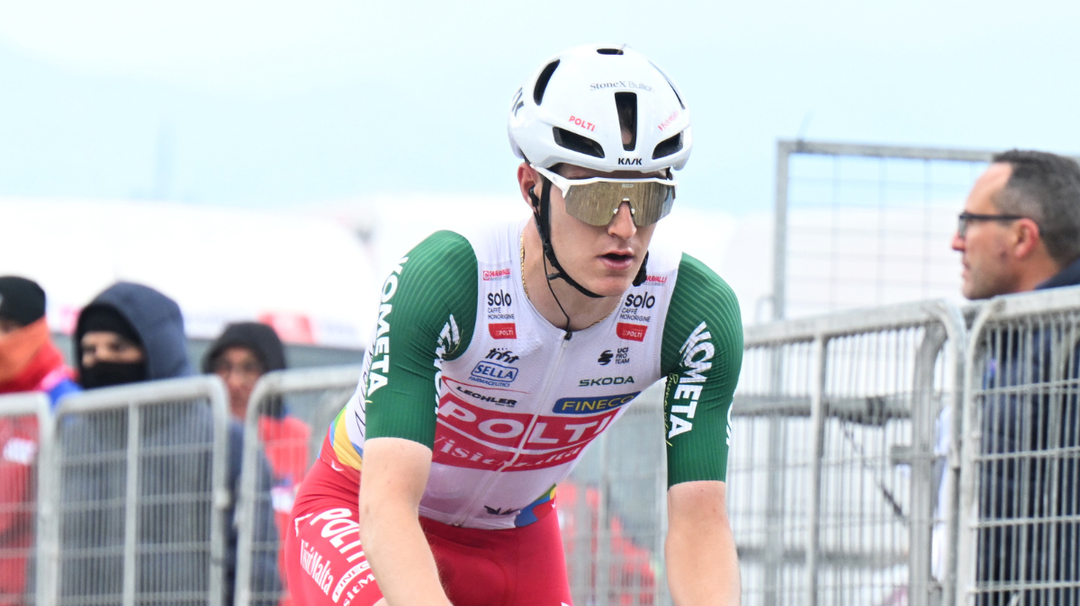 Révélation du dernier Giro, Ludovico Crescioli se rapproche de Groupama-FDJ United