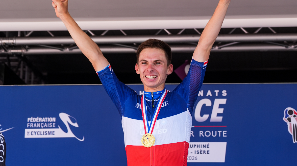 Romain Grégoire sacré champion de France sur route au terme d'une course folle !