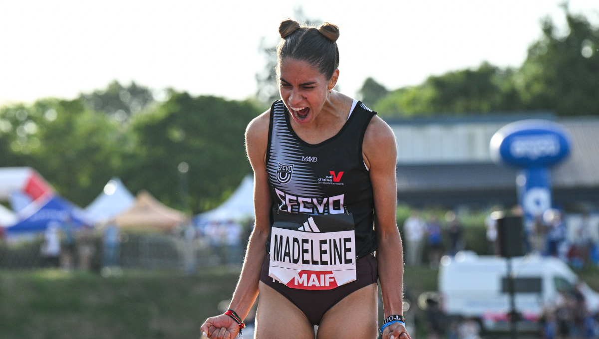 Sarah Madeleine s'empare du record de France de France du 5000 m à Rome