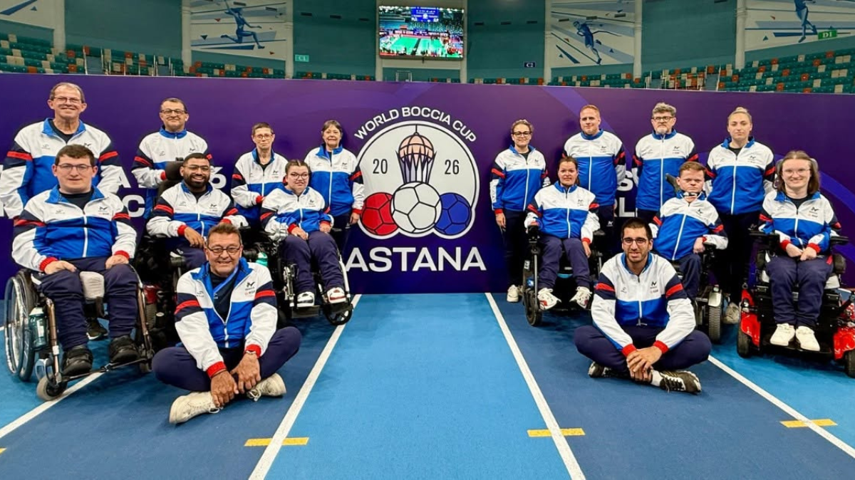 Sonia Heckel et Jules Ménard en or, trois médailles pour les Bleus à la Coupe du monde de boccia d'Astana