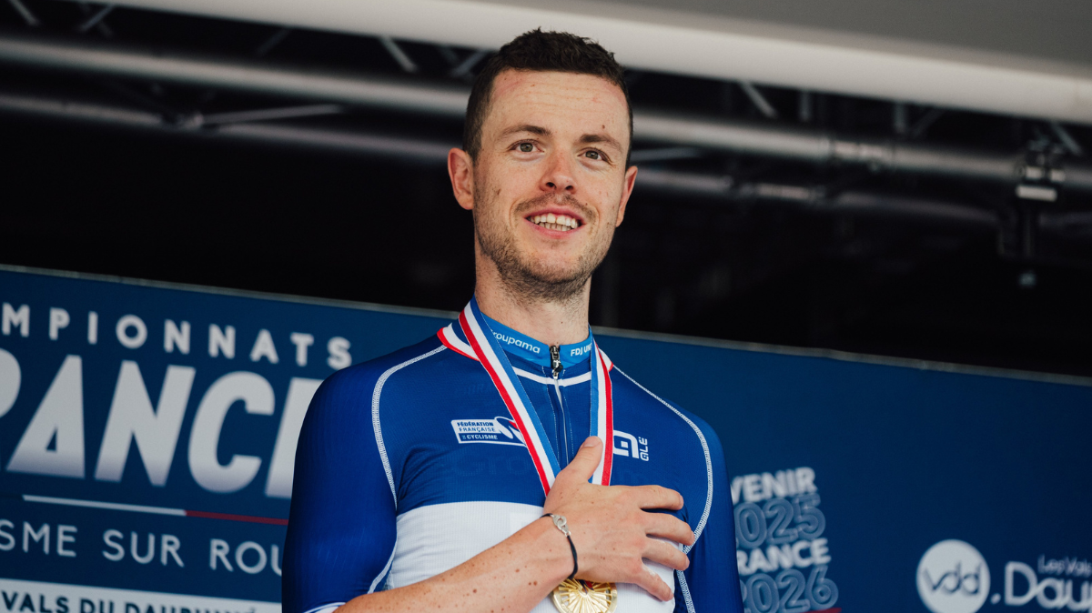 Trop fort, Rémi Cavagna s'adjuge un 3e titre de champion de France du contre-la-montre à La Tour-du-Pin