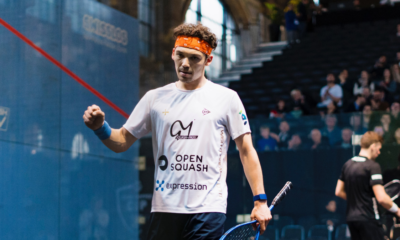 Victor Crouin cède contre Diego Elias dès les quarts des finales mondiales de squash à Paris