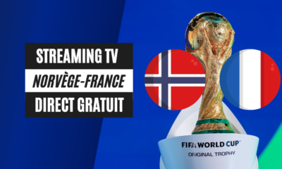 Chaîne TV gratuite où regarder France Norvège en streaming direct