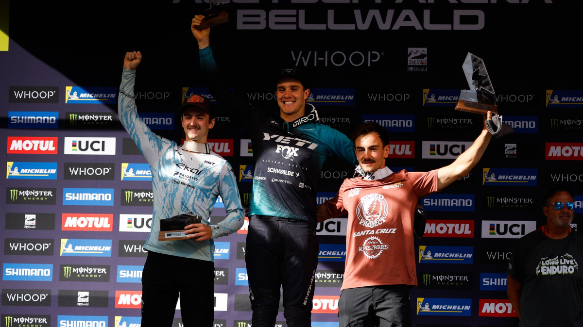 Adrien Dailly signe un nouveau podium en Coupe du monde de VTT Enduro à Bellwald