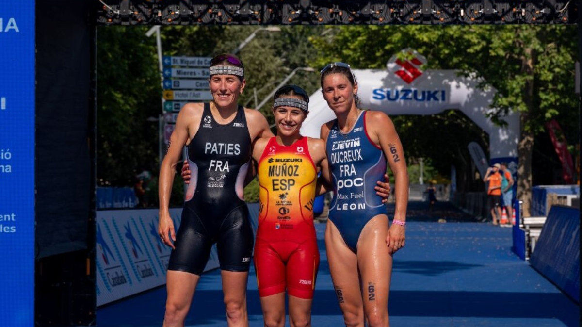 Alizée Patiès et Emma Ducreux signent un double podium français aux championnats d'Europe de triathlon cross