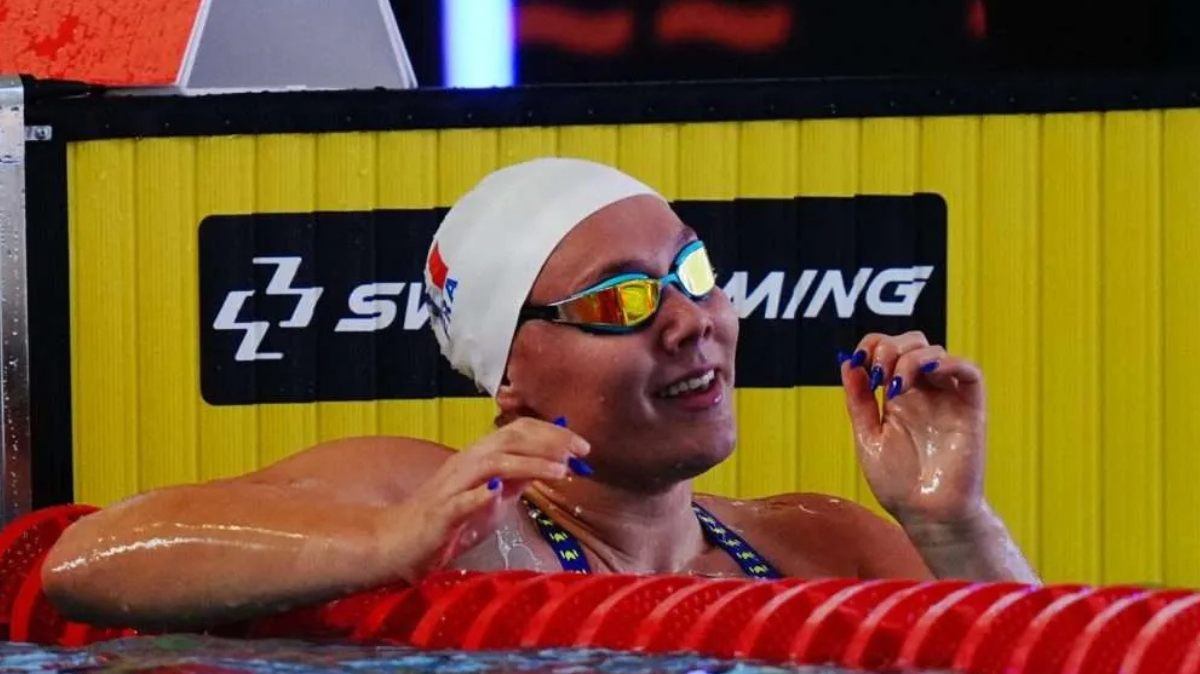 Andréanne Bourseul championne d'Europe juniors du 50 m papillon, les Bleuets terminent avec 9 médailles