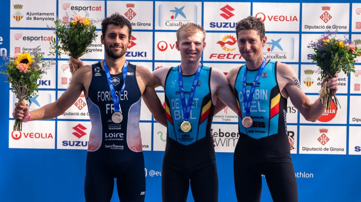 Arthur Forissier met la main sur l'argent en cross duathlon aux championnats d'Europe de Banyoles