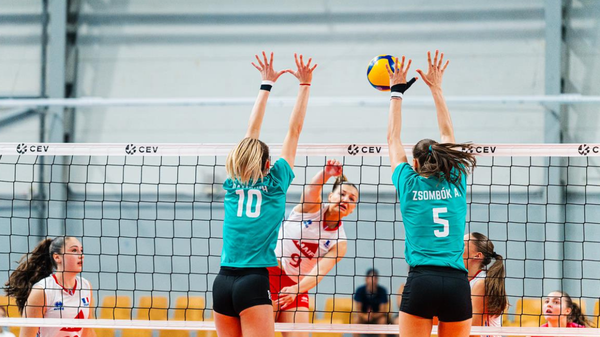 Battues par la Hongrie, les Bleuettes du volley terminent au pied du podium à l'Euro U18