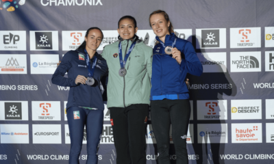 Capucine Viglione décroche son premier podium en vitesse en Coupe du monde à Chamonix