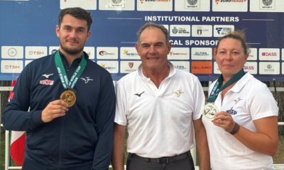 Carole Cormenier et Clément Bourgue médaillés à la Coupe du monde de tir de plateau à Lonato