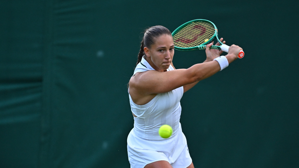 Diane Parry passe à un cheveu de s’offrir le scalp d’Anna Kalinskaya au deuxième tour de Wimbledon