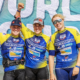 Justine Lemeteyer s'offre son premier titre mondial sur le slalom X en windsurf, Pierre Mortefon en argent