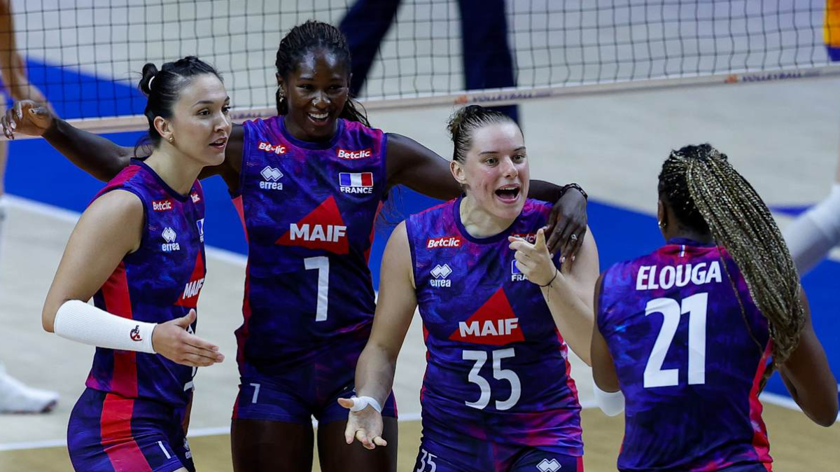 Les Bleues du volley dominent la Bulgarie et assurent leur maintien en Ligue des nations