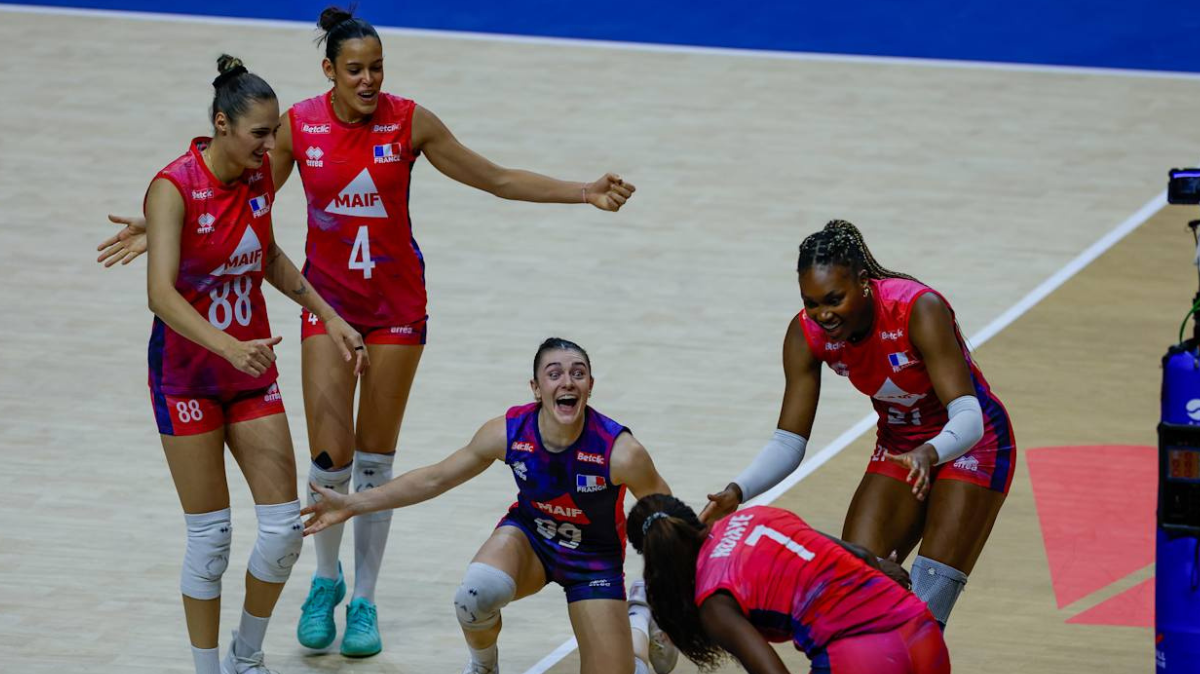 Les Bleues du volley renversent la Serbie et raflent un succès capital dans la course au maintien en Ligue des nations