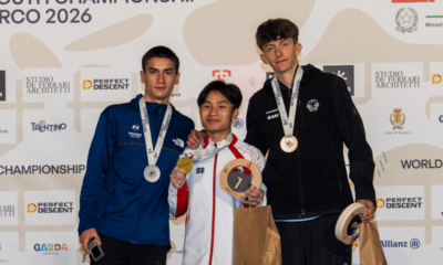 Les Bleuets accrochent deux médailles aux Championnats du monde jeunes d'escalade