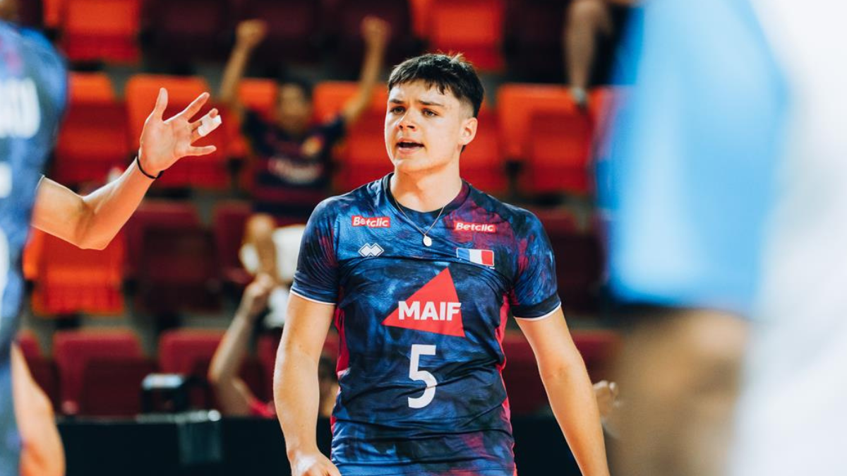 Les Bleuets du volley s'inclinent contre Israël et terminent au pied du podium de l'Euro U22