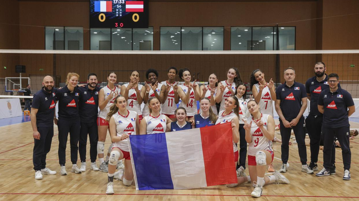 Les Bleuettes du volley signent leur grand retour à l'Euro U18 par une large victoire sur la Lituanie
