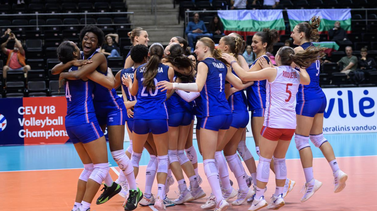 Les Bleuettes du volley terminent le travail contre la Grèce et passent en demi-finale de l'Euro U18 !