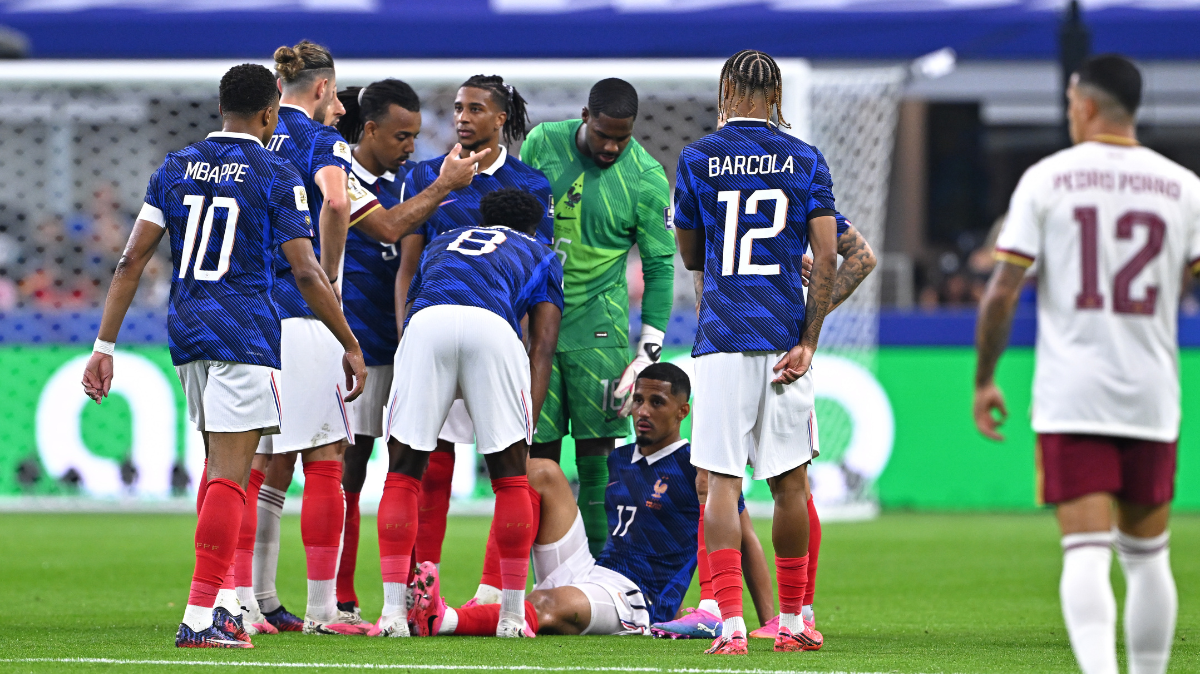 Les notes des Bleus face à l'Espagne Michael Olise a sombré, Kylian Mbappé trop isolé