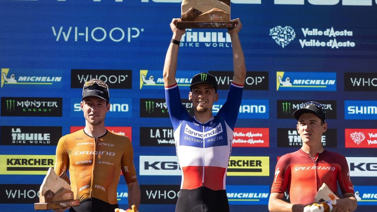 Luca Martin en patron, triplé français sur le XCO de La Thuile !