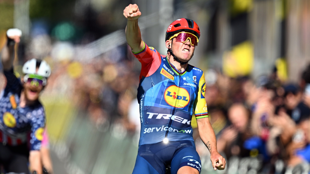 Mads Pedersen règle l'échappée et rafle la 4e étape à Foix, Torstein Træen prend le maillot jaune