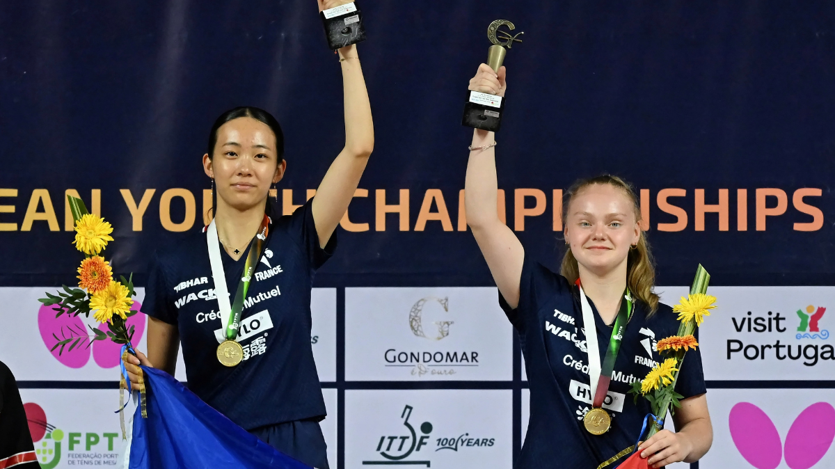 Nina Guo Zheng sacrée, 10 médailles supplémentaires pour la France aux championnats d’Europe jeunes de tennis de table