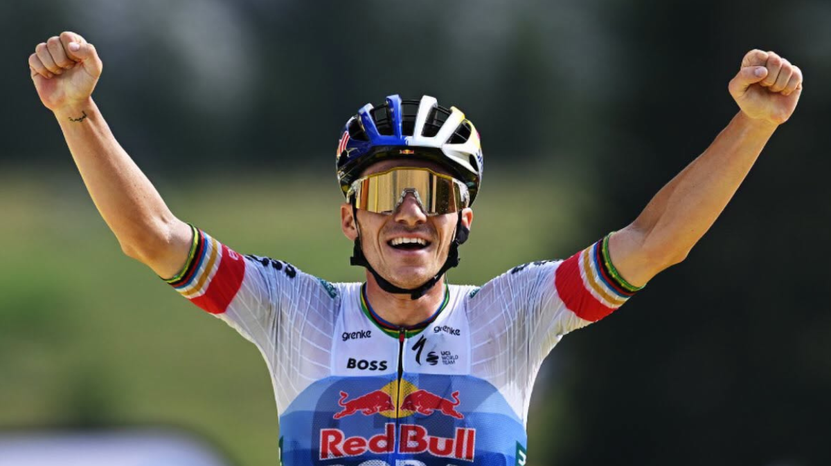 Remco Evenepoel s’offre le duo Pogacar-Del Toro en haut du Plateau de Solaison