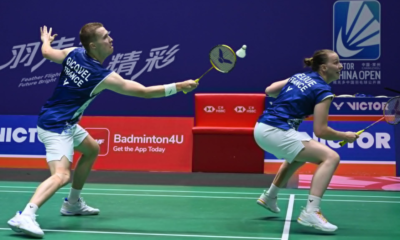 Thom Gicquel et Delphine Delrue logiquement battus par les n1 mondiaux en demi-finale de l’Open de Chine