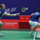 Thom Gicquel et Delphine Delrue logiquement battus par les n1 mondiaux en demi-finale de l’Open de Chine