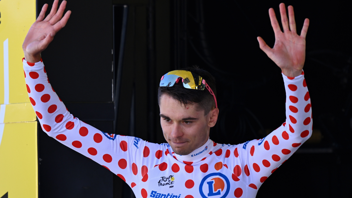 Tour de France 2026 Alex Baudin, un exploit inachevé mais un maillot à pois en récompense