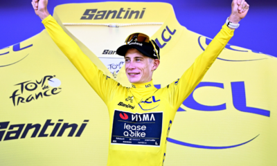Visma Lease a Bike s'offre le contre-la-montre par équipes à Barcelone, Jonas Vingegaard en jaune sur le Tour de France