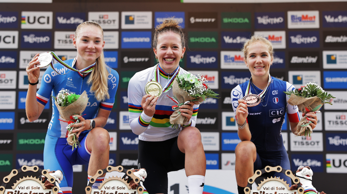 Agathe Vauchamp en bronze sur le XCO juniors des Championnats du monde de VTT