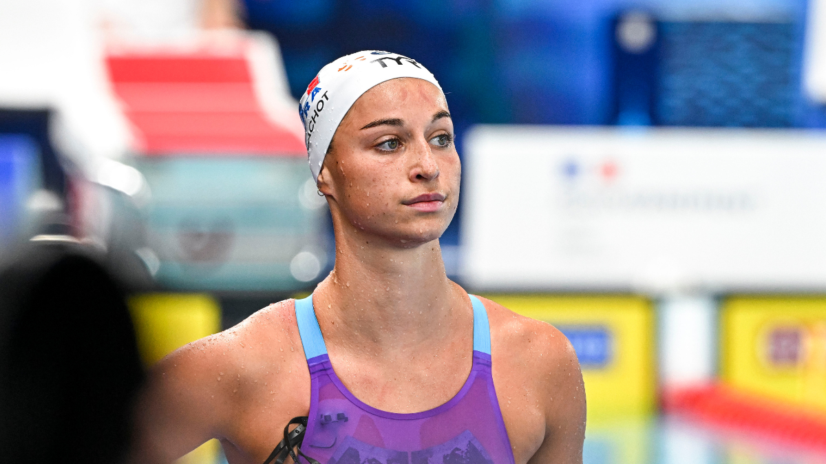 Albane Cachot signe son record personnel sur 50 m papillon mais manque la finale