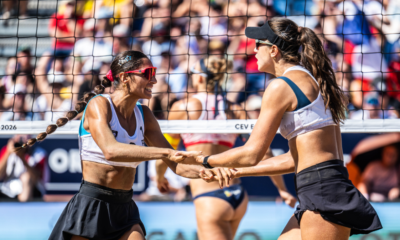 Aline Chamereau et Clémence Vieira échouent au pied du podium de l'Euro de beach-volley