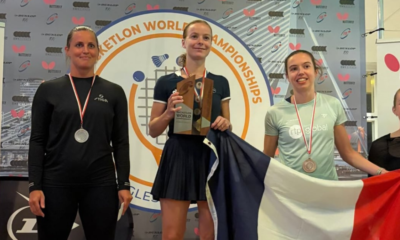 Anaïs Ben Mansour sacrée championne du monde de racketlon, Pauline Cavé en bronze