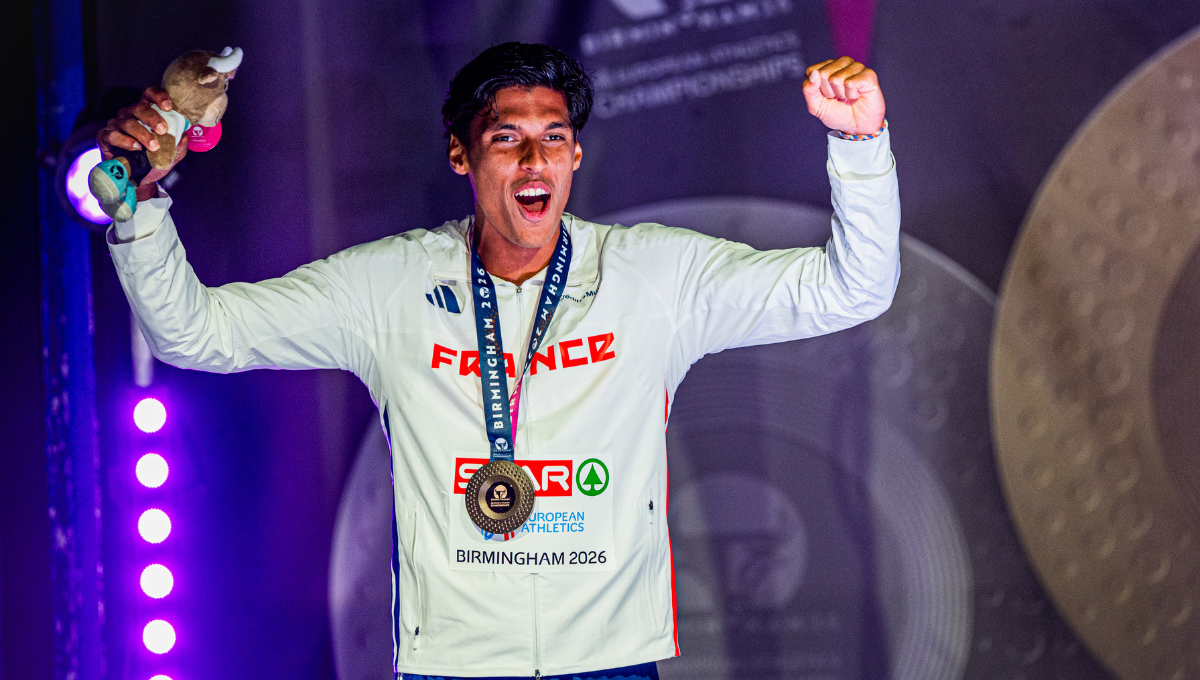 Baptiste Thiery étrenne sa médaille de bronze européenne face à l'élite de la perche mondial à Lausanne