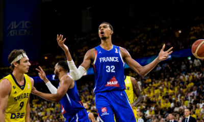 Bousculés en Suède, les Bleus du basket ont été sauvés par Victor Wembanyama en fin de match