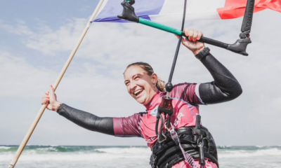 Capucine Delannoy devient quintuple championne du monde de kitesurf à 19 ans !