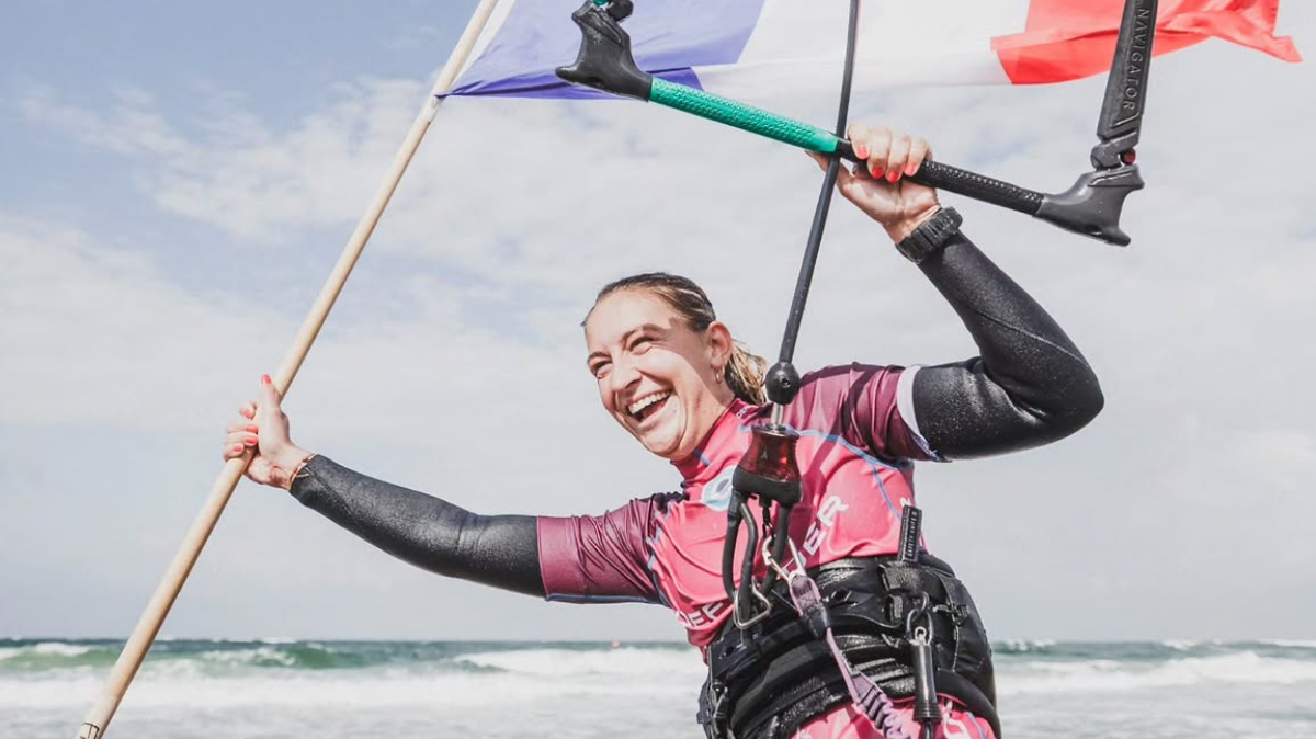 Capucine Delannoy devient quintuple championne du monde de kitesurf à 19 ans !