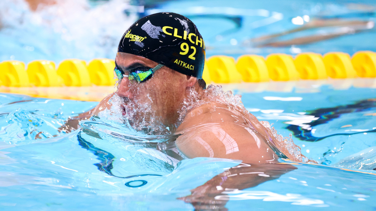 Carl Aitkaci assure sa place en demi-finale du 100 m brasse aux Championnats d'Europe de natation