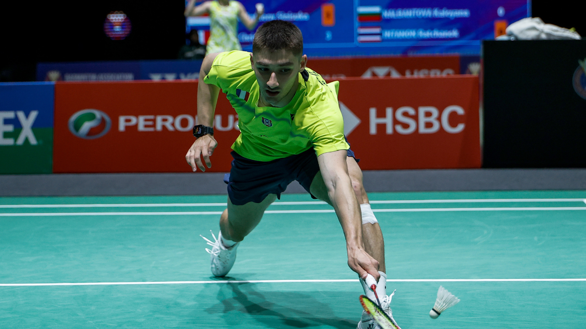 Désillusion pour Christo Popov, sorti d'entrée aux Championnats du monde de badminton