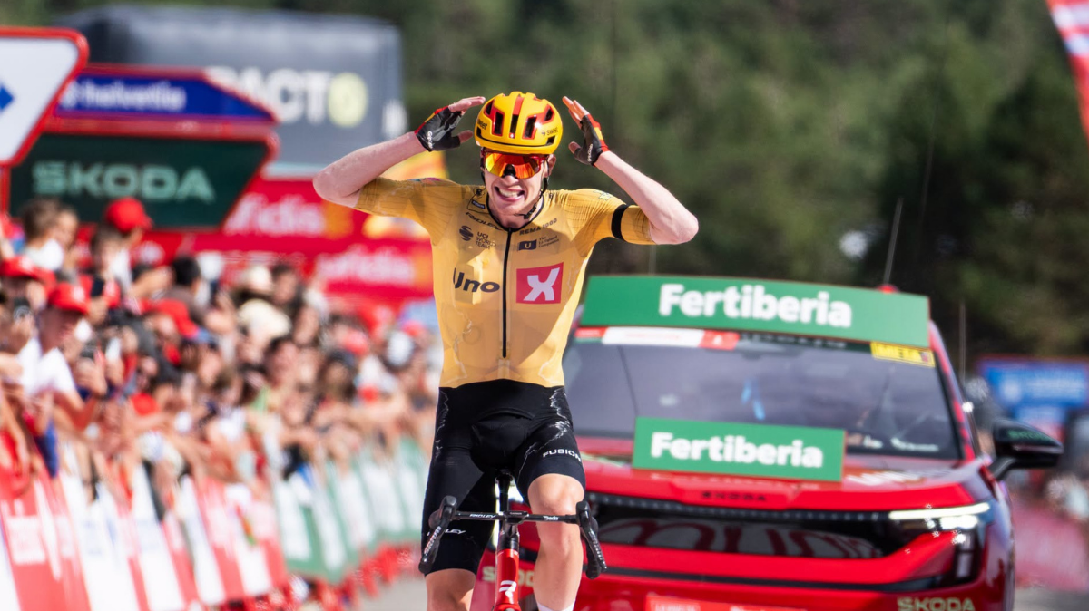 Doublé de la Uno-X Mobility sur la 7e étape du Tour d’Espagne Andreas Leknessund l’emporte devant Tobias Halland Johannessen