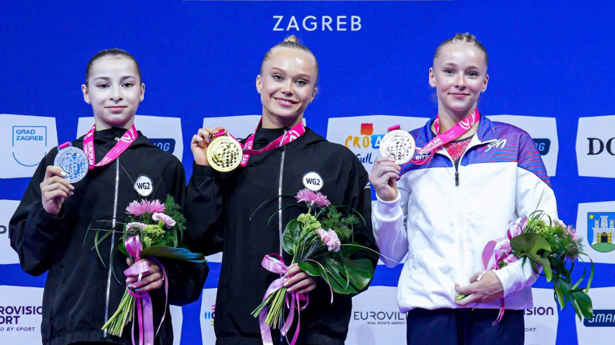 Elena Colas remporte le bronze au concours général individuel pour ses premiers championnats d’Europe seniors