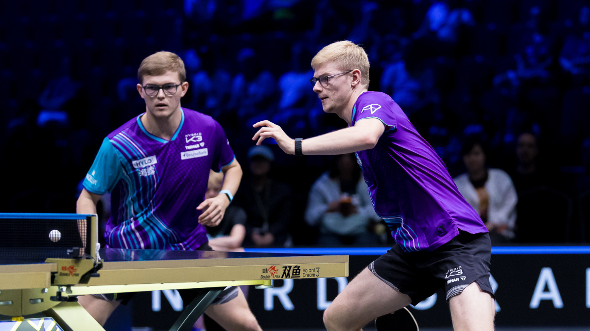 En patrons, Alexis Lebrun et Félix Lebrun dominent Baldwin Chan et Chun Ting et remportent le double à l'Europe Smash !